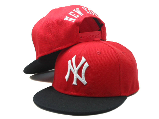 Kids New York Yankees Red Snapback Hat SF
